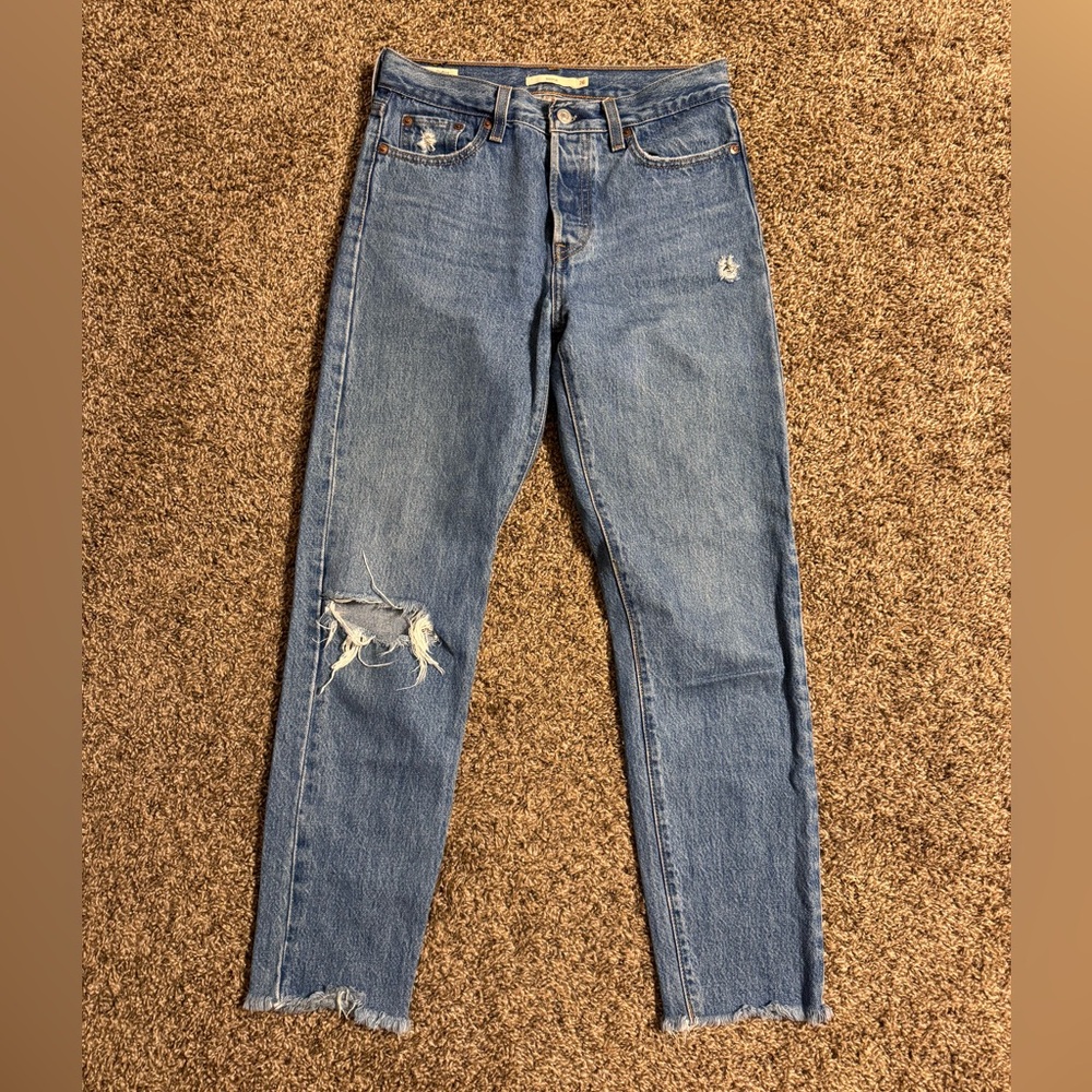 Levi’s Wedgie Icon Jeans in Athens Hera Size 26 - Picture 5 of 13